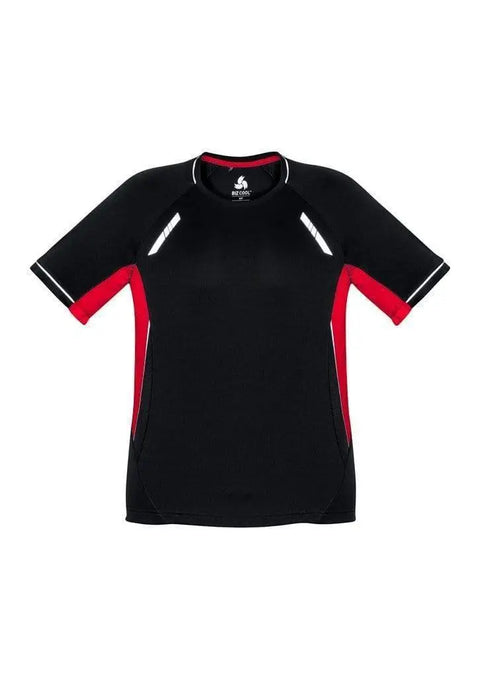 Biz Collection Casual Wear Black/Red/Silver / 4 Biz Collection Kid’s Renegade Tee T701KS