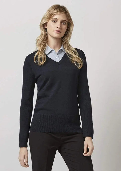 Biz Collection Work Wear Black / XS Biz Collection Milano Ladies Pullover LP618L