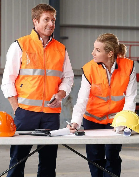 Hi-vis Safety Vest SW49 Work Wear Australian Industrial Wear