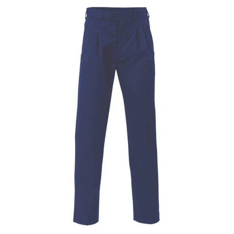 DNC Workwear Work Wear Navy / 72R DNC WORKWEAR Men’s P/V Pleat Front Pants 4502