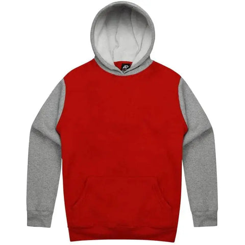 Aussie Pacific Monash Kids Hoodie 3530 Aussie Pacific RED/GREY 4