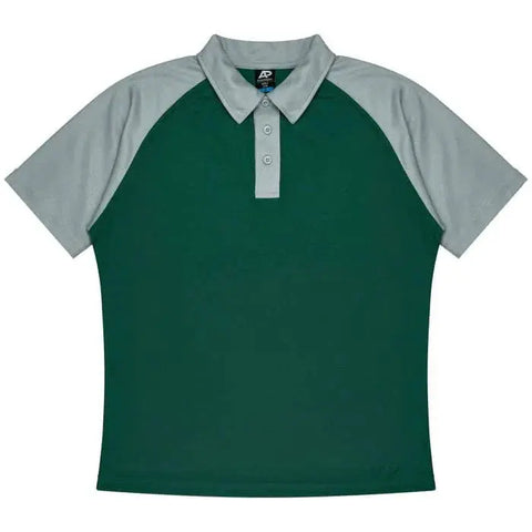 Aussie Pacific Manly Mens Polo 1318 Aussie Pacific BOTTLE/SILVER S