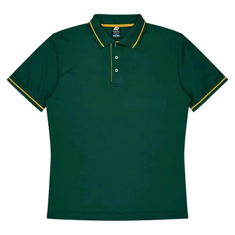 Aussie Pacific Cottesloe Men's Polo Shirt 1319 Aussie Pacific BOTTLE/GOLD S