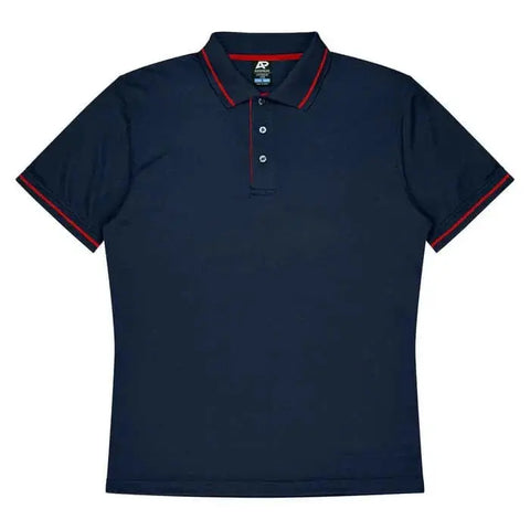 Aussie Pacific Cottesloe Men's Polo Shirt 1319 Aussie Pacific NAVY/RED S