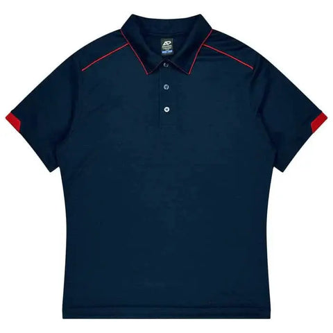 Aussie Pacific Currumbin Men's Polo Shirt 1320 Aussie Pacific NAVY/RED S