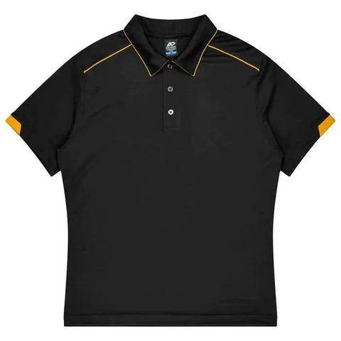 Aussie Pacific Currumbin Men's Polo Shirt 1320 Aussie Pacific BLACK/GOLD S