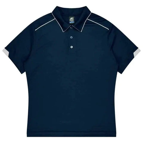 Aussie Pacific Currumbin Kids Polo Shirt 3320 Aussie Pacific NAVY/WHITE 4
