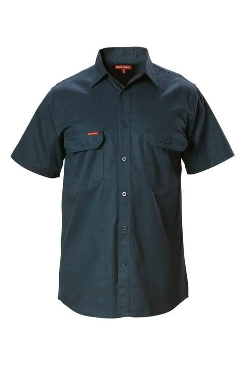 Hard Yakka Short Sleeve Cotton Drill Work Shirt Y07510 Work Wear Hard Yakka