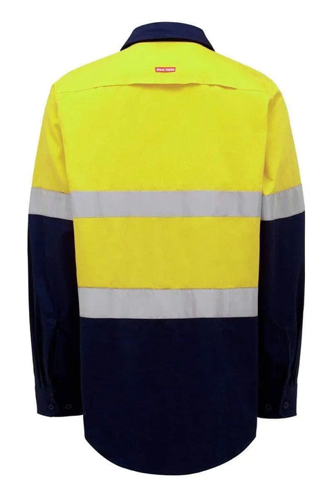 Hard Yakka Women's Taped Hi Vis Shirt Y08805 Work Wear Hard Yakka