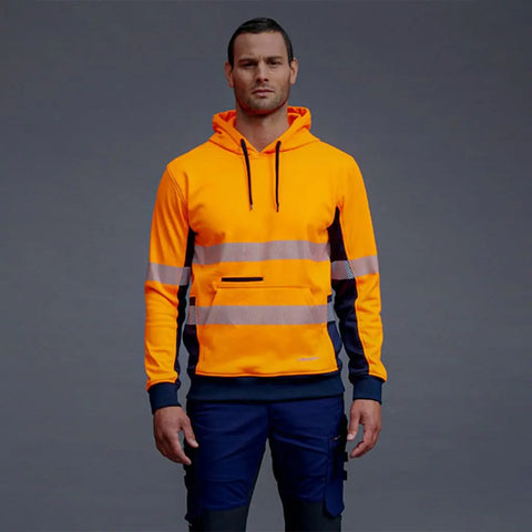 KingGee Hi Vis Reflective Pull Over Hoodie K55054 - Allsorts Workwear