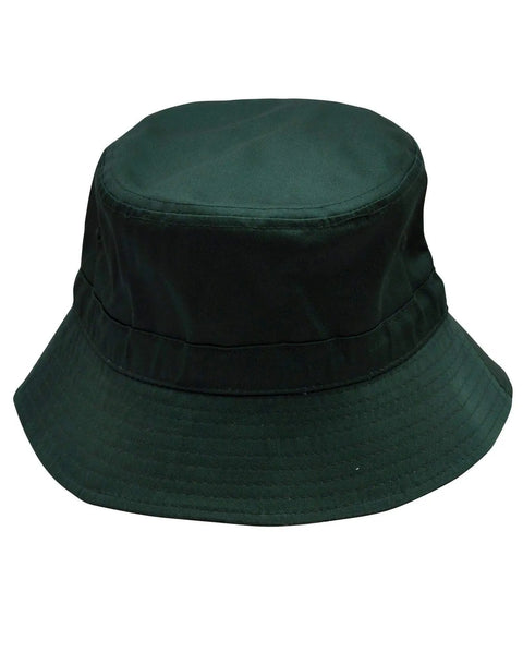 Bucket Hat With Toggle H1034 Active Wear Winning Spirit Bottle S/M