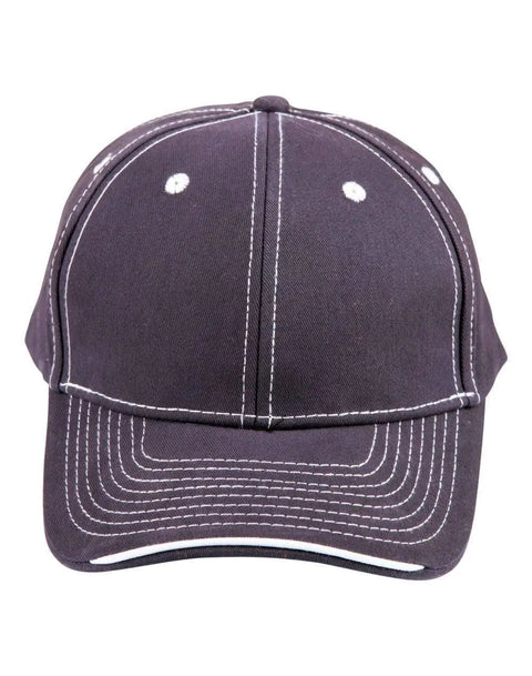 Contrast Trim Cap Ch65 Active Wear Winning Spirit Navy/White One size