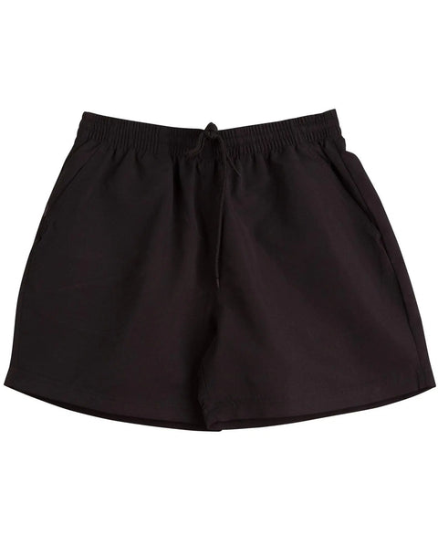 Microfibre Sport Shorts Men's Ss29 Active Wear Winning Spirit Black S