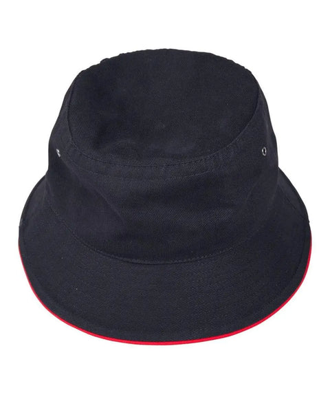 Soft Washed With Contrast Sandwich Ch31 Active Wear Winning Spirit Navy/Red S/M