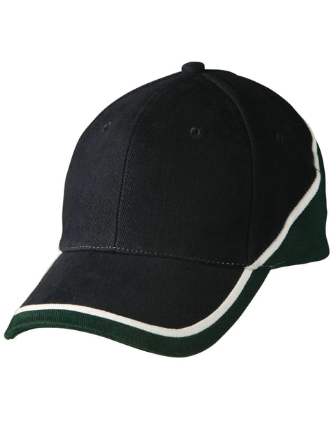 Tri Contrast Colours Cap Ch38 Active Wear Winning Spirit Navy/White/ Bottle One size