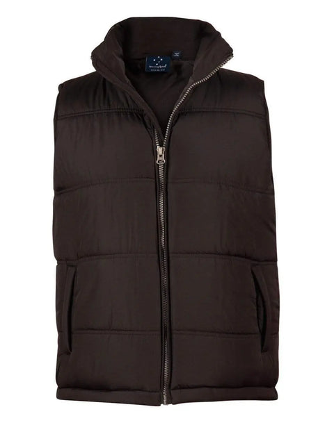 Everest Vest Unisex Jk47 Casual Wear Winning Spirit Black 2XS