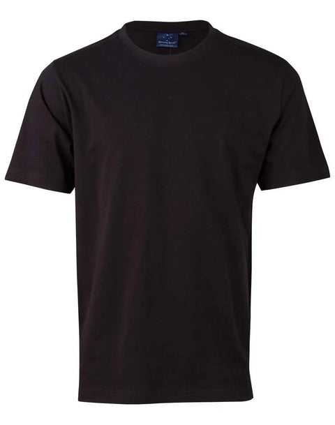 Savvy Tee Men's Ts37 Casual Wear Winning Spirit Black XS