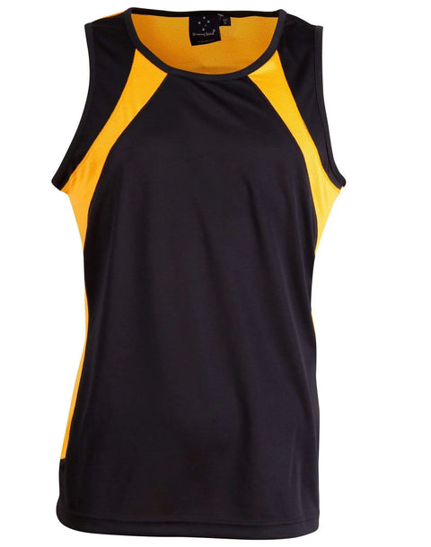 Sprint Singlet Men's Ts73 Casual Wear Winning Spirit Navy/Gold S