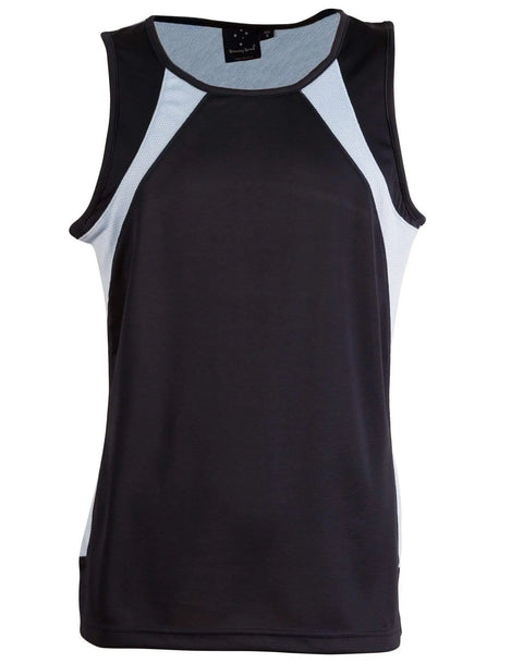 Sprint Singlet Men's Ts73 Casual Wear Winning Spirit Navy/Skyblue S