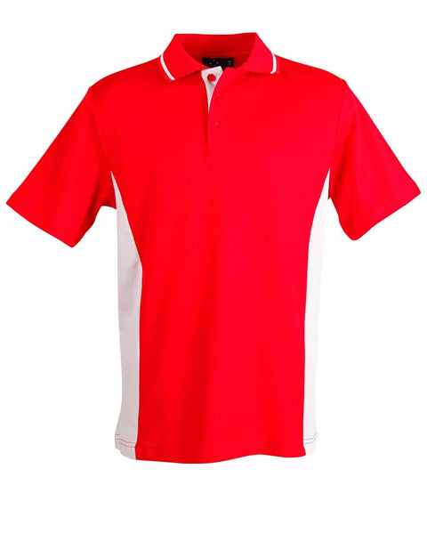 Teammate Polo Kids Ps73k Casual Wear Winning Spirit Red/ White 4K
