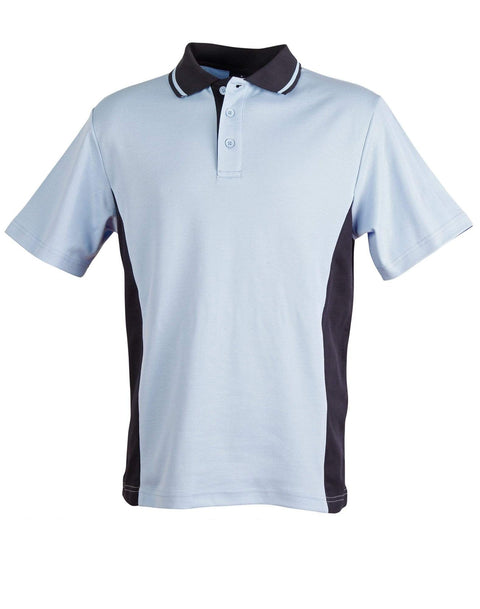 Teammate Polo Kids Ps73k Casual Wear Winning Spirit Skyblue/Navy 4K