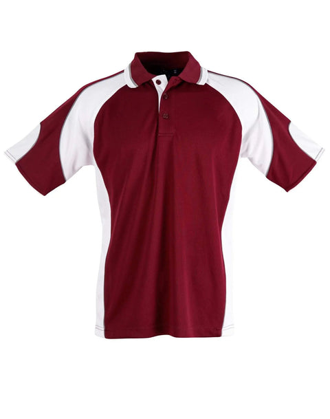 Winning Spirit Alliance Polo Men's Ps61 Casual Wear Winning Spirit Maroon/White XS