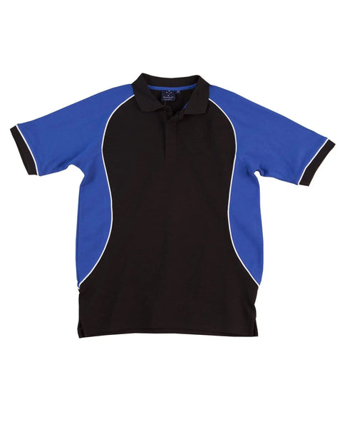 Winning Spirit Arena Polo Shirt Women's Ps78 Casual Wear Winning Spirit Black/White/Royal 8