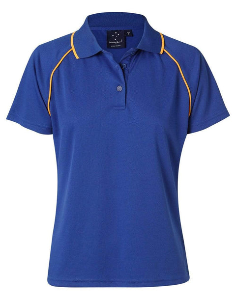 WINNING SPIRIT CHAMPION POLO Ladies' PS19 Casual Wear Winning Spirit Royal/Gold 8