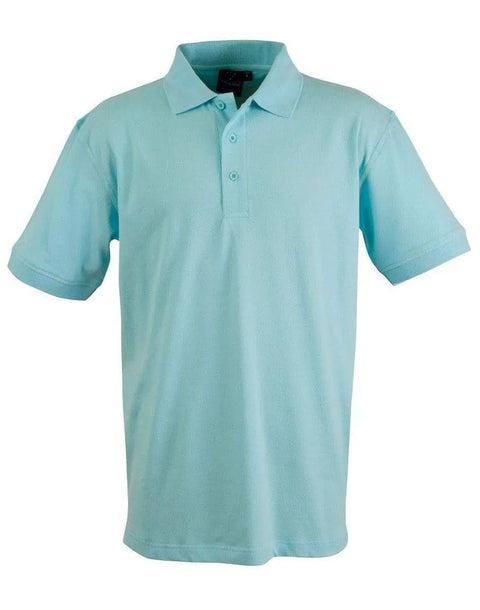 Winning Spirit Darling Harbour Polo Men's Ps55 Casual Wear Winning Spirit Jasper Blue S