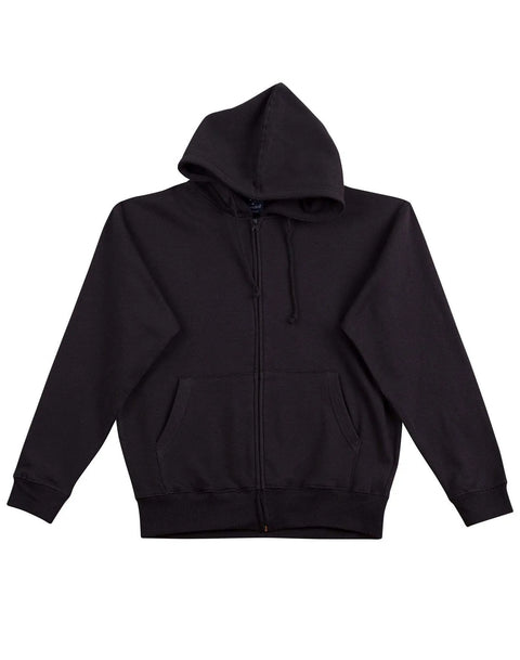 Winning Spirit Double Bay Hoodie Men's Fl03 Casual Wear Winning Spirit Black S