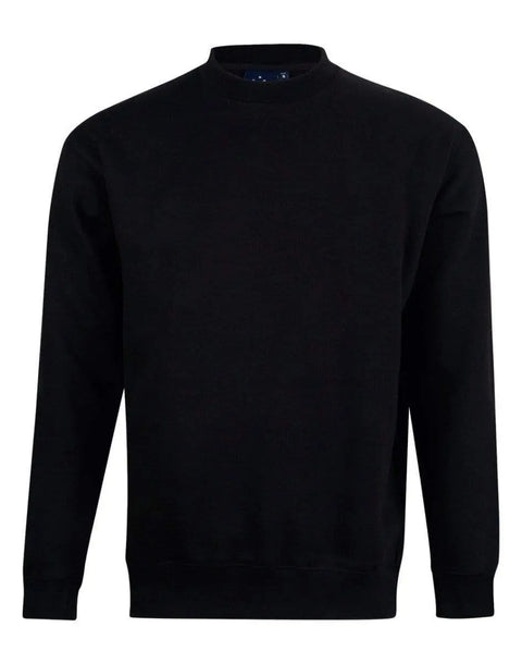Winning Spirit Eagle Top Fleece Sweat- Unisex Fl01 Casual Wear Winning Spirit Black S