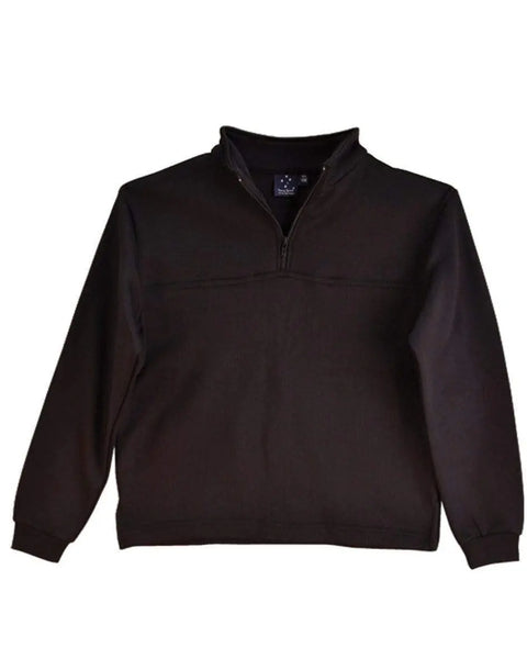 Winning Spirit Falcon Sweat Top Kids' Fl02k Casual Wear Winning Spirit Black 6K