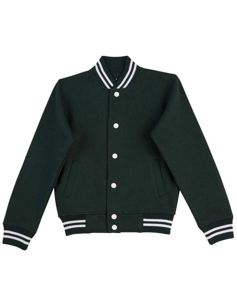 WINNING SPIRIT FLEECE LETTERMAN Kids' FL11K Casual Wear Winning Spirit Bottle/White 6K