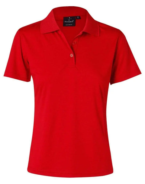 Winning Spirit Icon Polo Ladies' Ps76 Casual Wear Winning Spirit Red 8