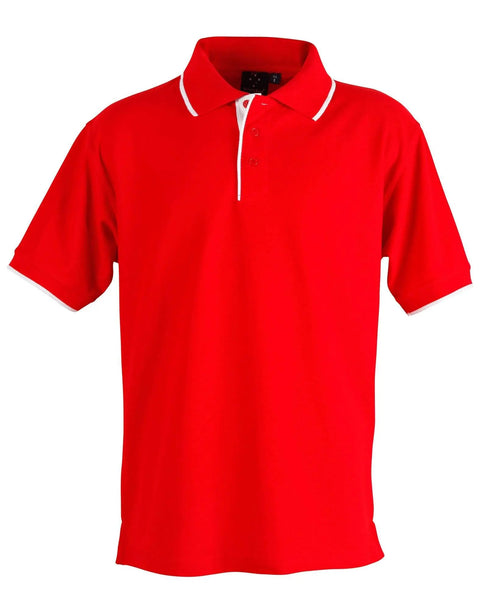 Winning Spirit Liberty Polo Men's Ps08 Casual Wear Winning Spirit Black/Gold XS
