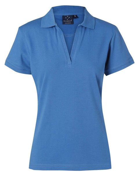 Winning Spirit Longbeach Polo Ladies Ps40 Casual Wear Winning Spirit French Blue 8