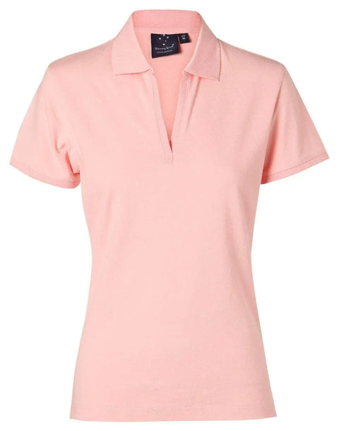 Winning Spirit Longbeach Polo Ladies Ps40 Casual Wear Winning Spirit Lemon 8