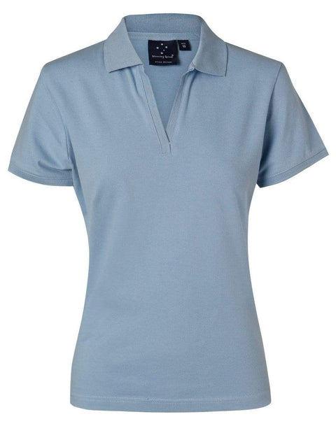 Winning Spirit Longbeach Polo Ladies Ps40 Casual Wear Winning Spirit Spring Blue 8