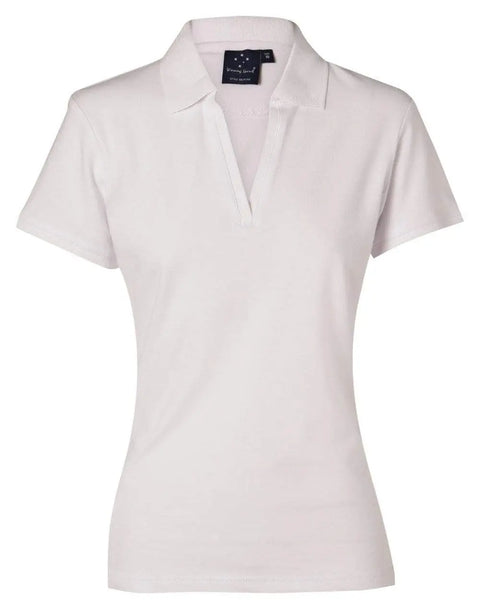 Winning Spirit Longbeach Polo Ladies Ps40 Casual Wear Winning Spirit White 8
