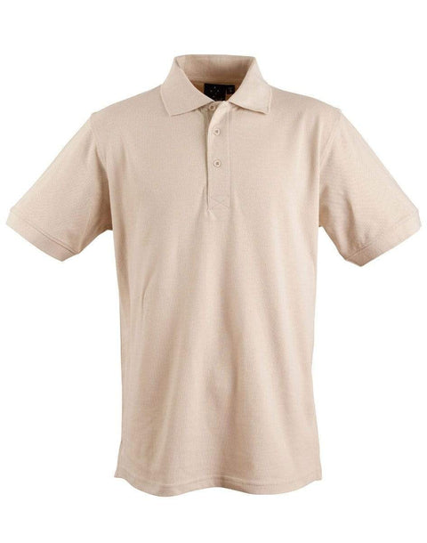 Winning Spirit Longbeach Polo Men's Ps39 Casual Wear Winning Spirit Sand S