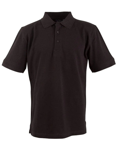 Winning Spirit Longbeach Polo Men's Ps39 Casual Wear Winning Spirit Black S