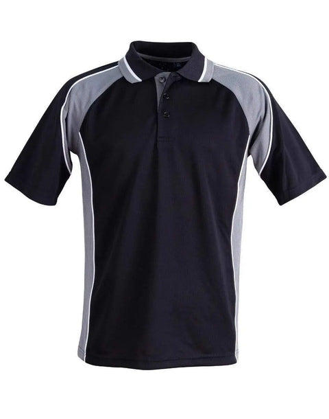 Winning Spirit Mascot Polo Kids Ps49k Casual Wear Winning Spirit Black/Ash 6K