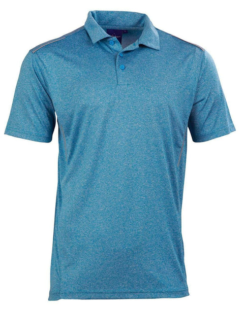 Winning Spirit PS85 HARLAND POLO Men's Casual Wear Winning Spirit CYAN XS