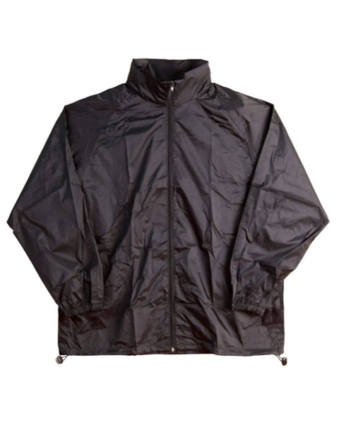 WINNING SPIRIT RAIN FOREST Spray Jacket Kid's JK10K Casual Wear Winning Spirit Black 4K