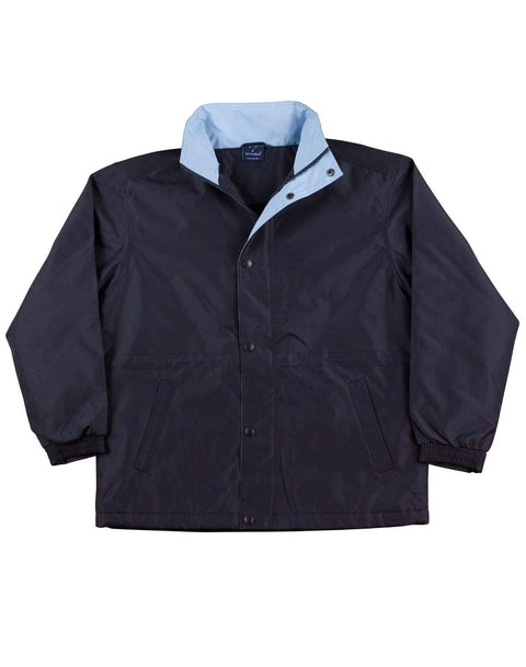WINNING SPIRIT STADIUM JACKET Unisex JK01 Casual Wear Winning Spirit Navy/Skyblue XS