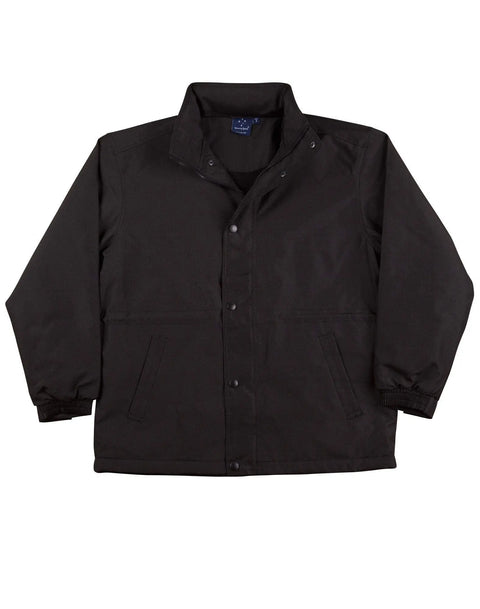 WINNING SPIRIT STADIUM JACKET Unisex JK01 Casual Wear Winning Spirit Black/Black XS