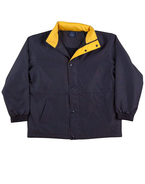 WINNING SPIRIT STADIUM JACKET Unisex JK01 Casual Wear Winning Spirit Navy/Gold XS