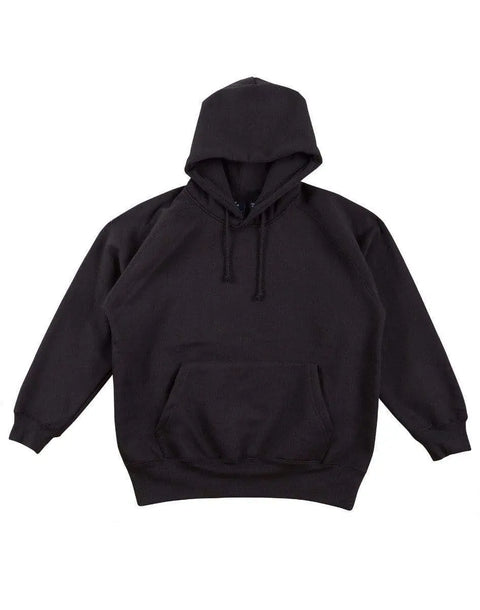 WINNING SPIRIT warm hug fleecy hoodie men's fl07 Casual Wear Winning Spirit Black S