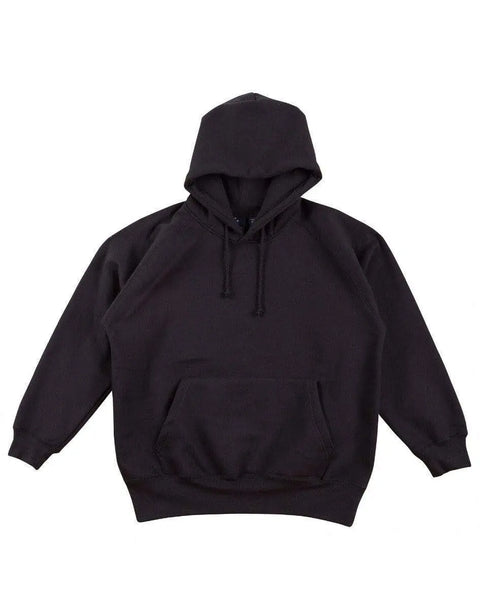 WINNING SPIRIT WARM HUG Kids' Fleece Hoodie FL07K Casual Wear Winning Spirit Black 6K