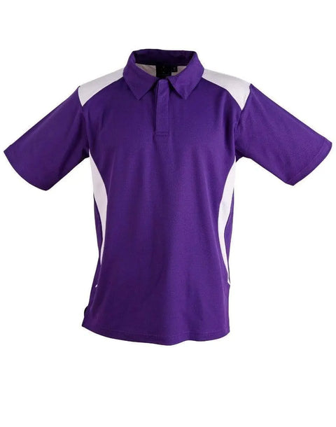 WINNING SPIRIT WINNER POLO Kids PS31K Casual Wear Winning Spirit Purple/White 4K